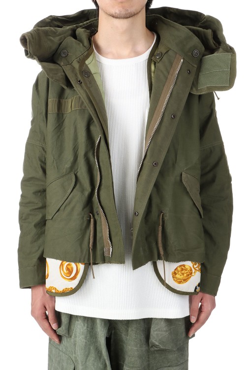 CUT FISHTAIL PARKA (RE-CO-KH-00-00-20-2) size1 | セレクトショップ