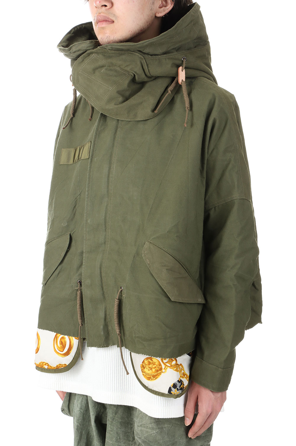 CUT FISHTAIL PARKA (RE-CO-KH-00-00-20-2) size1 | セレクトショップ