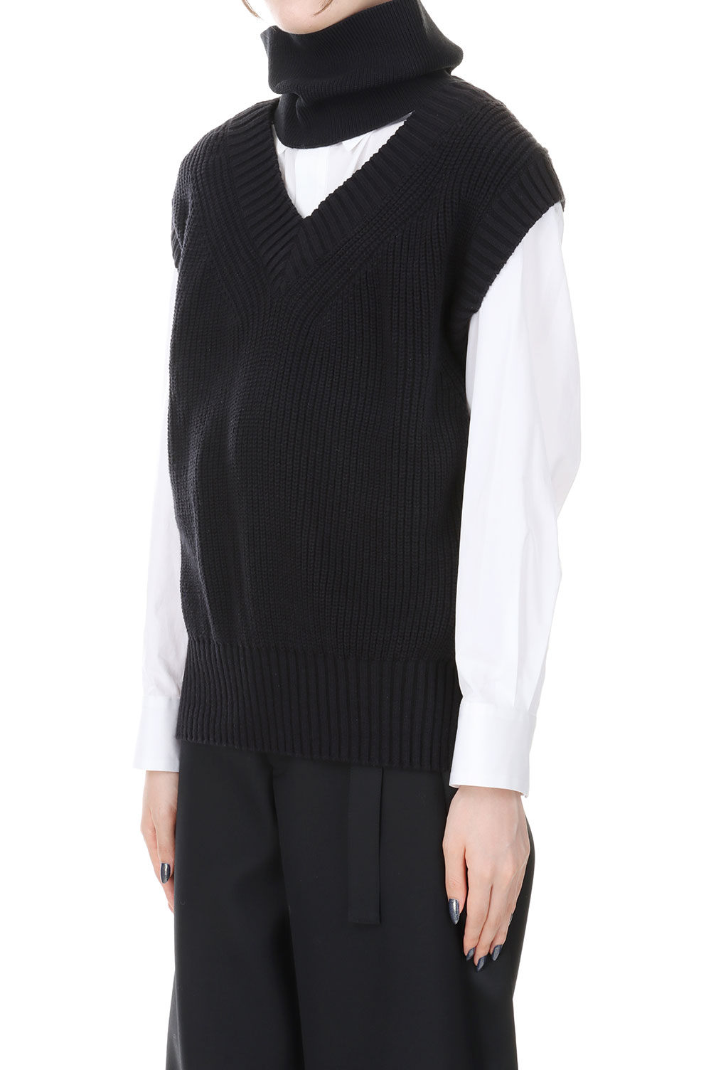 Knit Pullover -Black (20-04874) | セレクトショップ｜DeepInsideinc 